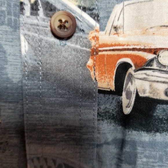 Clearwater Outfitters Men's Shirt Classic Cars - Picture 5 of 7